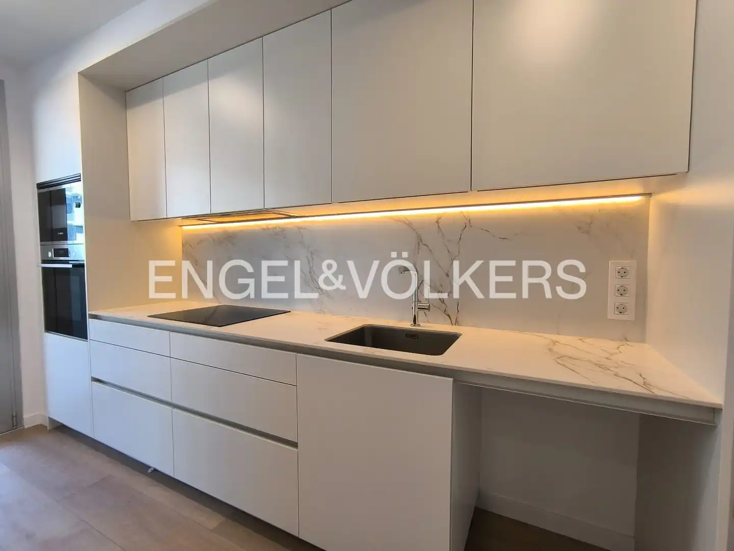 Kitchen of Flat for rent in Barcelona  with Air Conditioner, Heating and Terrace