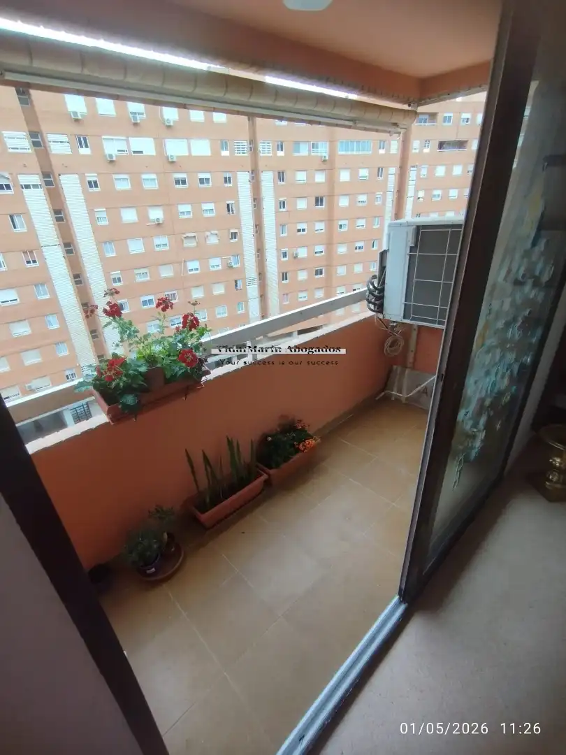 Terraza de Piso de alquiler en Alicante / Alacant con Aire acondicionado, Balcón y Se aceptan mascotas