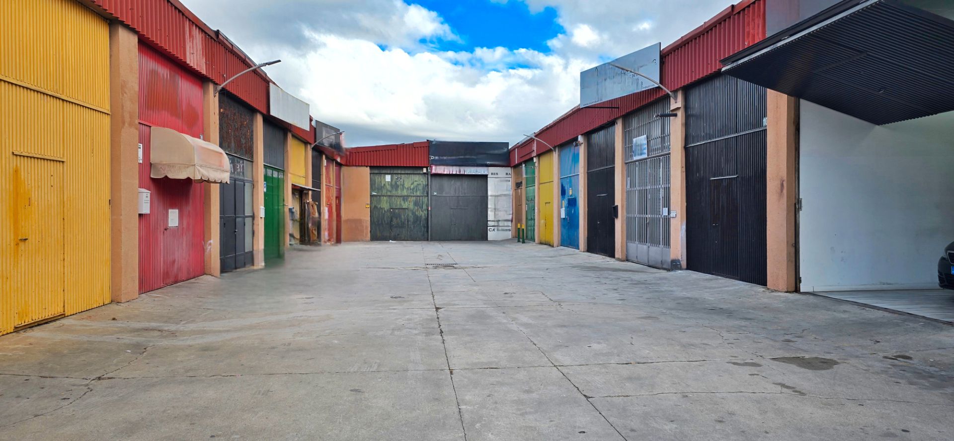 Vista exterior de Nau industrial de lloguer en Collado Villalba