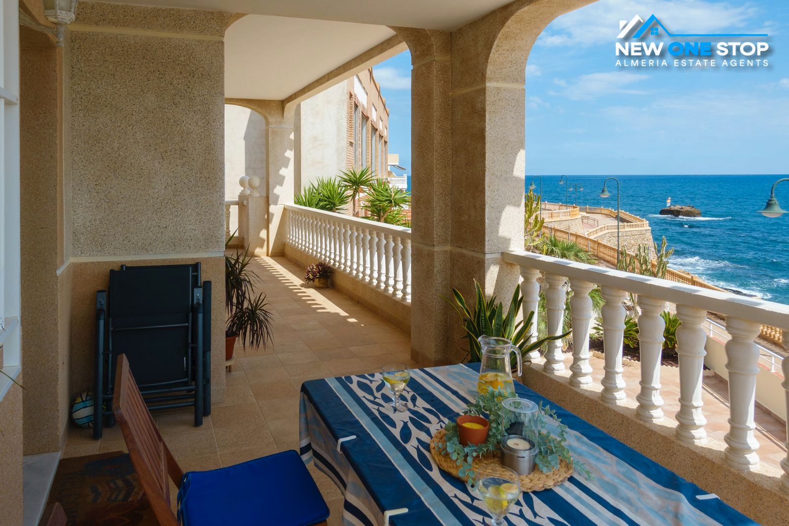 Terrace of Attic for sale in Cuevas del Almanzora  with Air Conditioner, Heating and Private garden