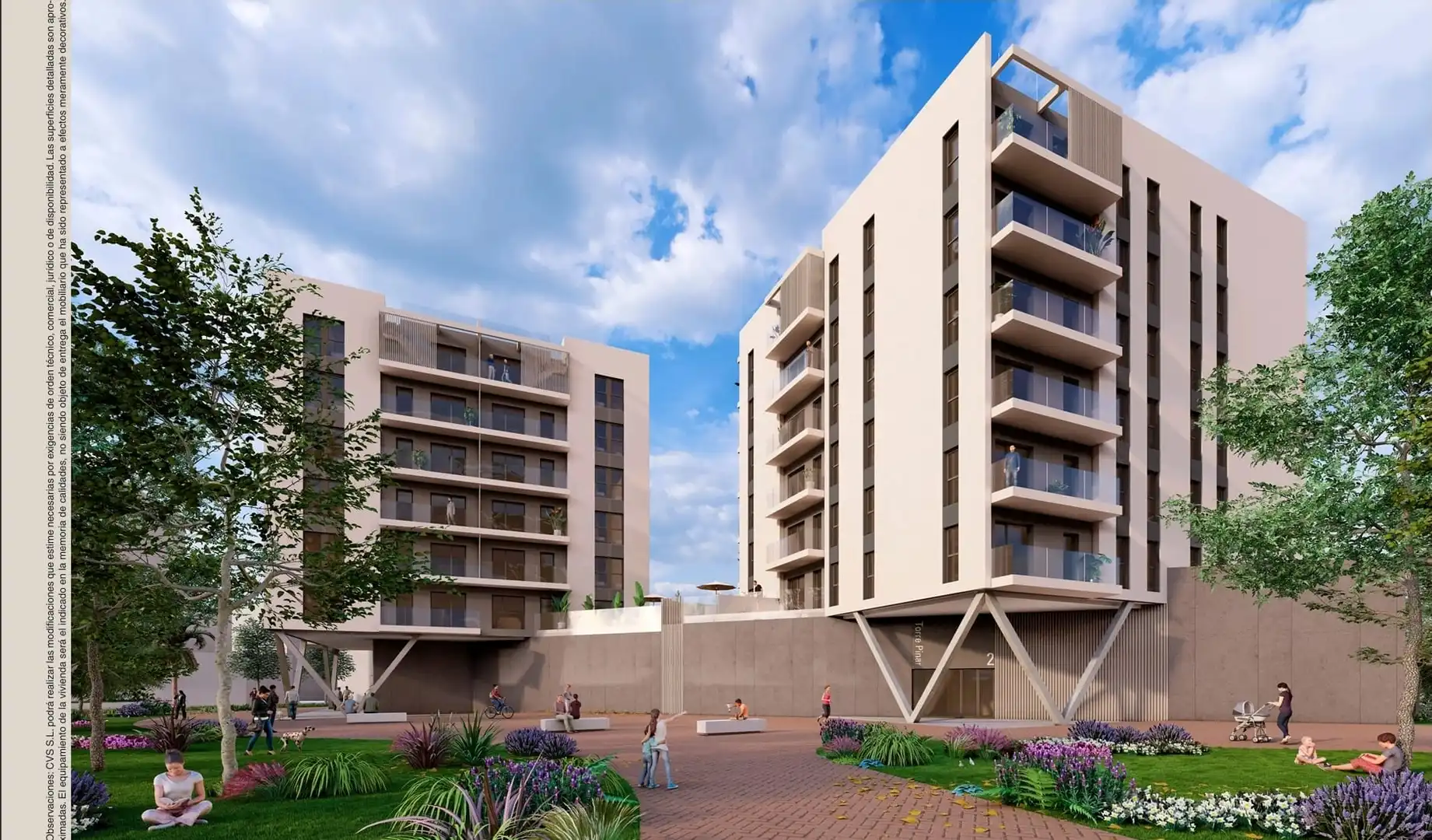 Apartament amb piscina en venda a Cami Vell del Serradal 68