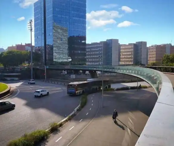 Vista exterior de Oficina de alquiler en Barcelona con Aire acondicionado y Terraza