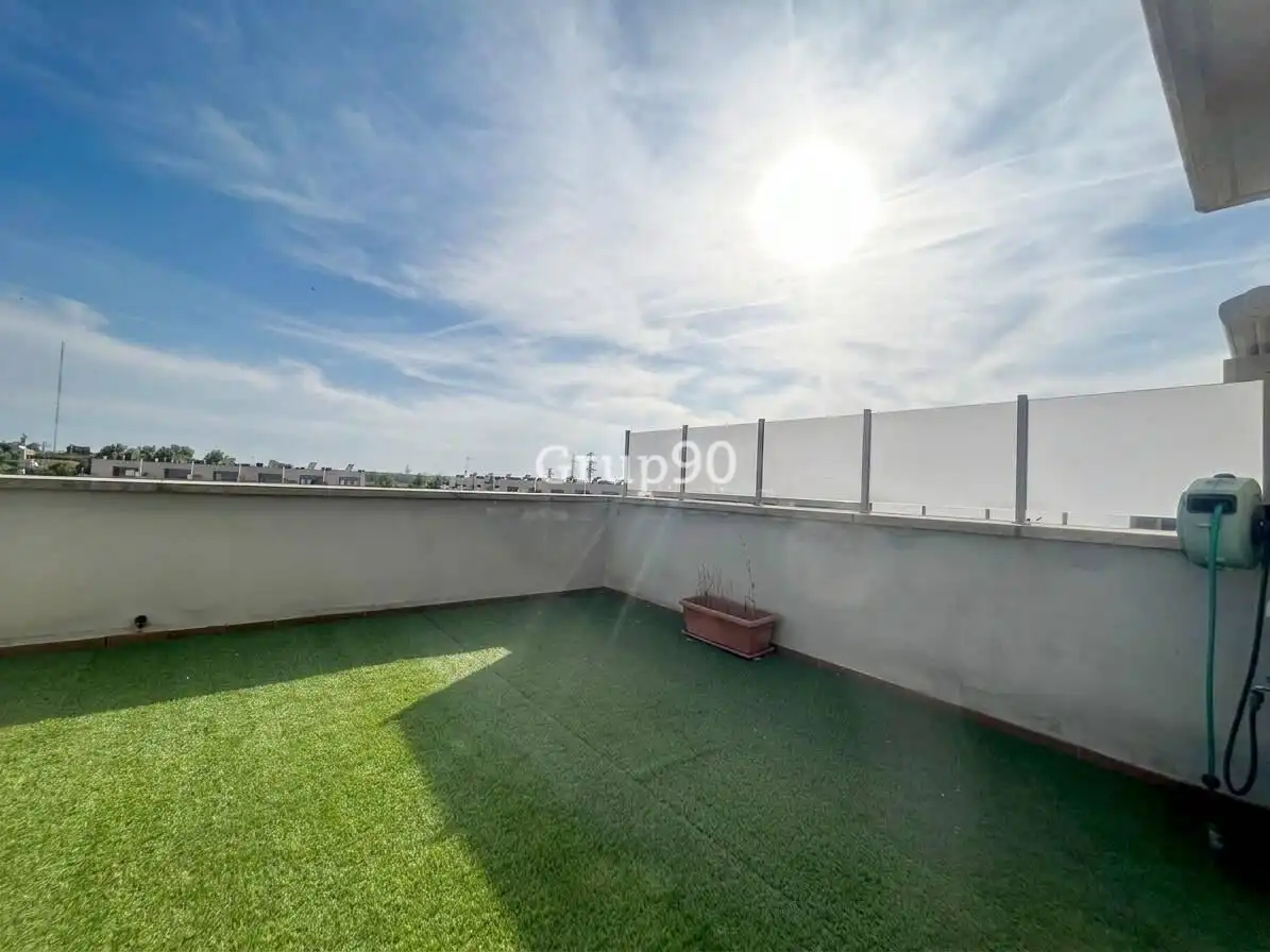Terraza de Casa adosada en venta en Lleida con Aire acondicionado, Calefacción y Jardín privado