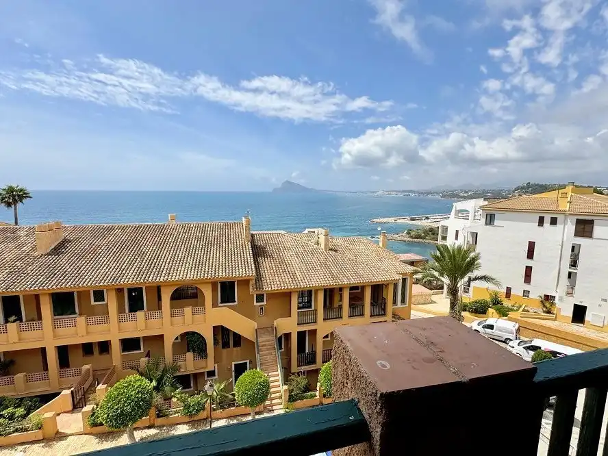 Außenansicht von Wohnungen zum Verkauf in Altea mit Klimaanlage, Terrasse und Abstellraum