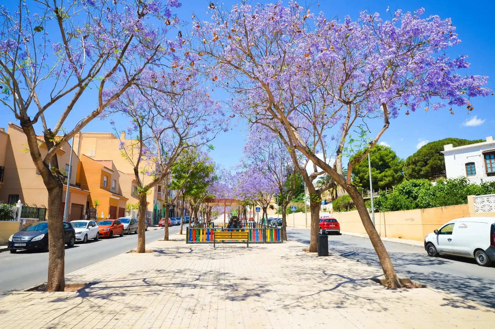 Außenansicht von Haus oder Chalet zum Verkauf in Huércal de Almería mit Klimaanlage, Heizung und Terrasse