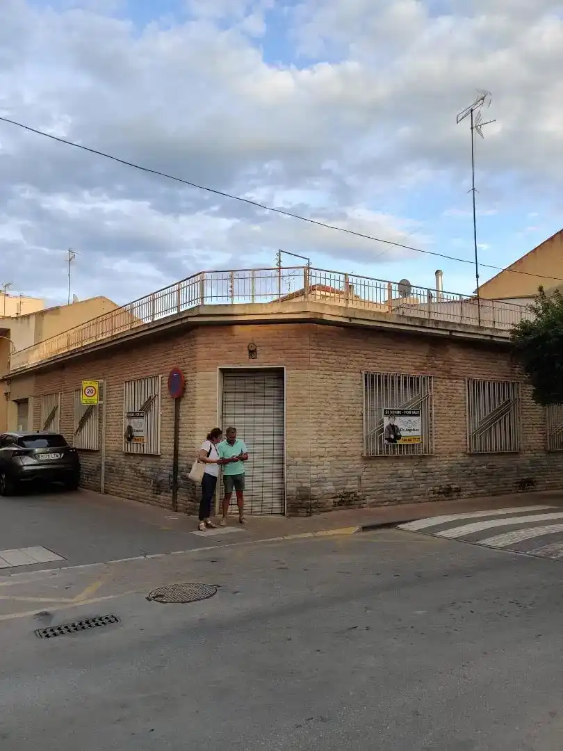 Vista exterior de Planta baja en venta en Beniel