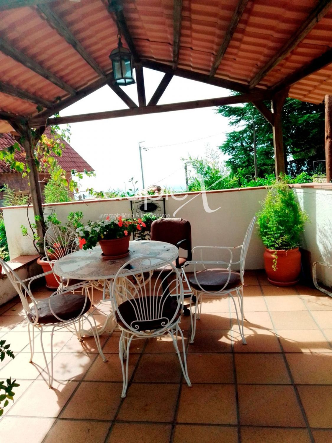 Terrassa de Casa o xalet en venda en Mataró amb Aire condicionat, Jardí privat i Terrassa