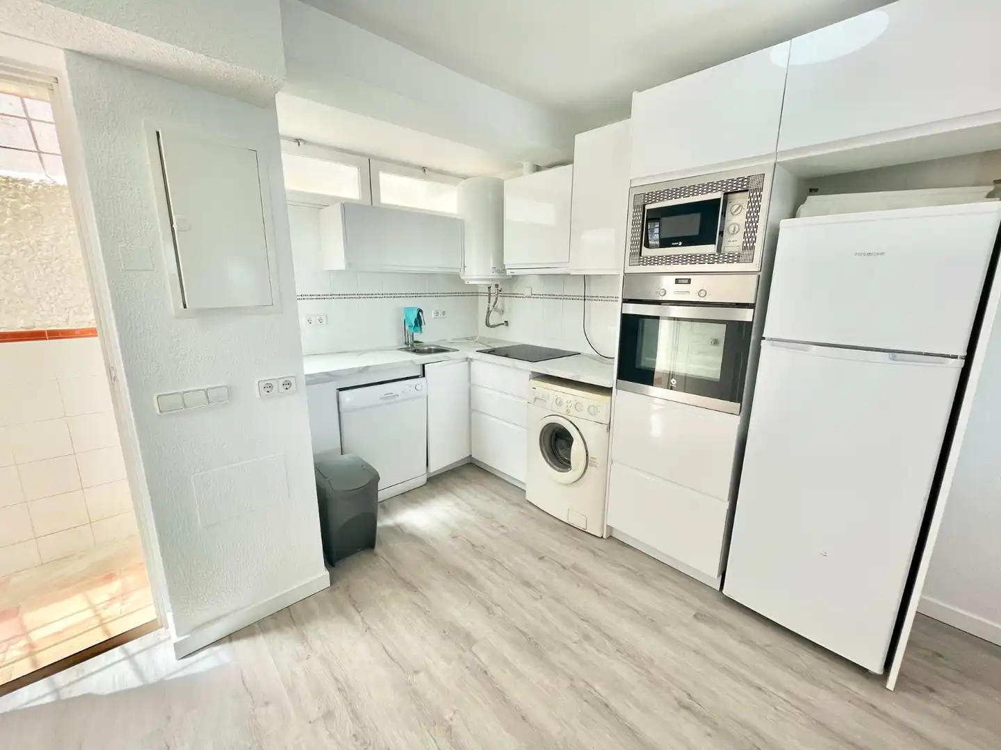 Kitchen of Apartments for rent in Cartagena  with Air Conditioner, Terrace and Furnished