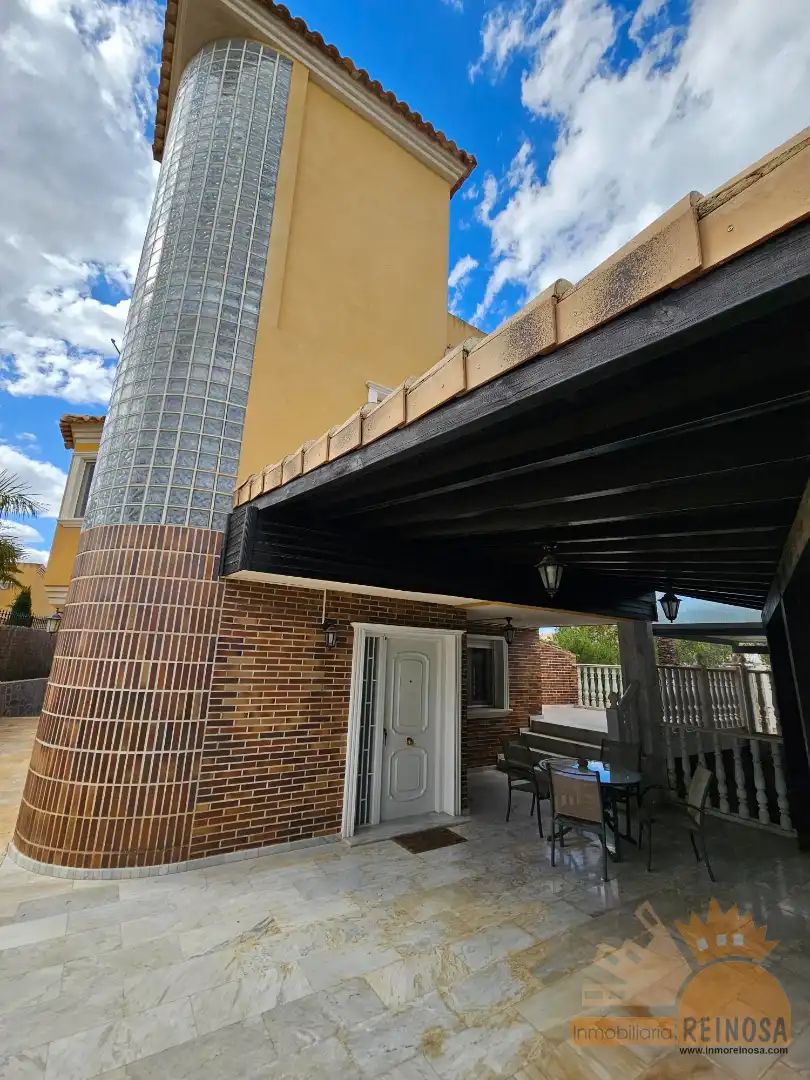 Vista exterior de Casa o chalet en venta en Molina de Segura con Aire acondicionado, Calefacción y Jardín privado