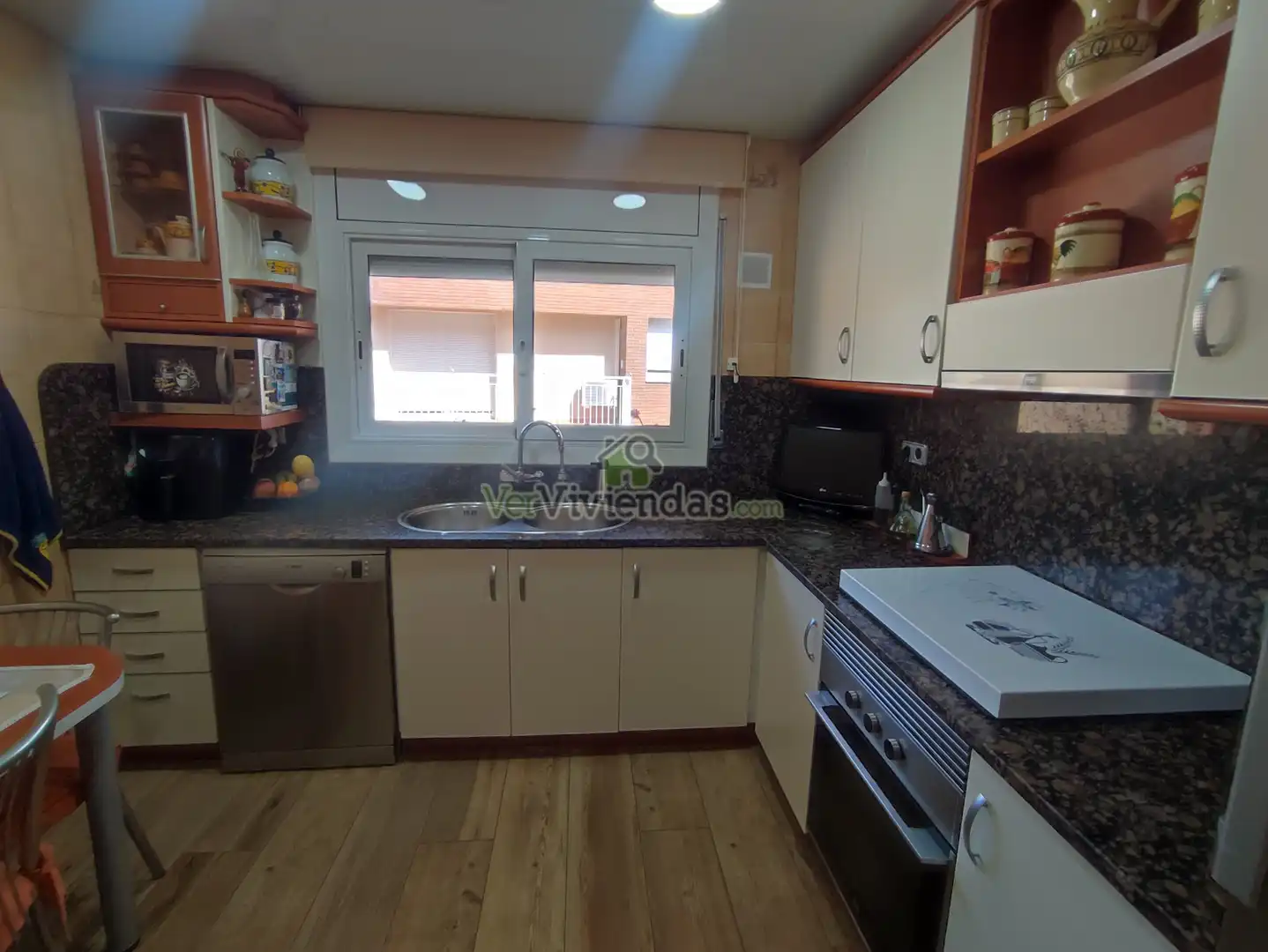 Küche von Wohnung zum Verkauf in Viladecavalls mit Klimaanlage, Heizung und Terrasse