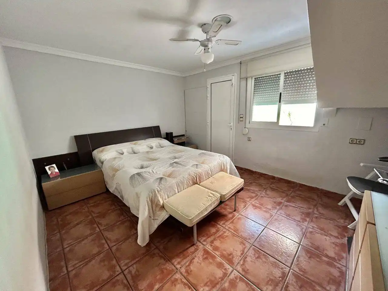 Dormitori de Casa adosada en venda en Oliva amb Aire condicionat, Calefacció i Jardí privat