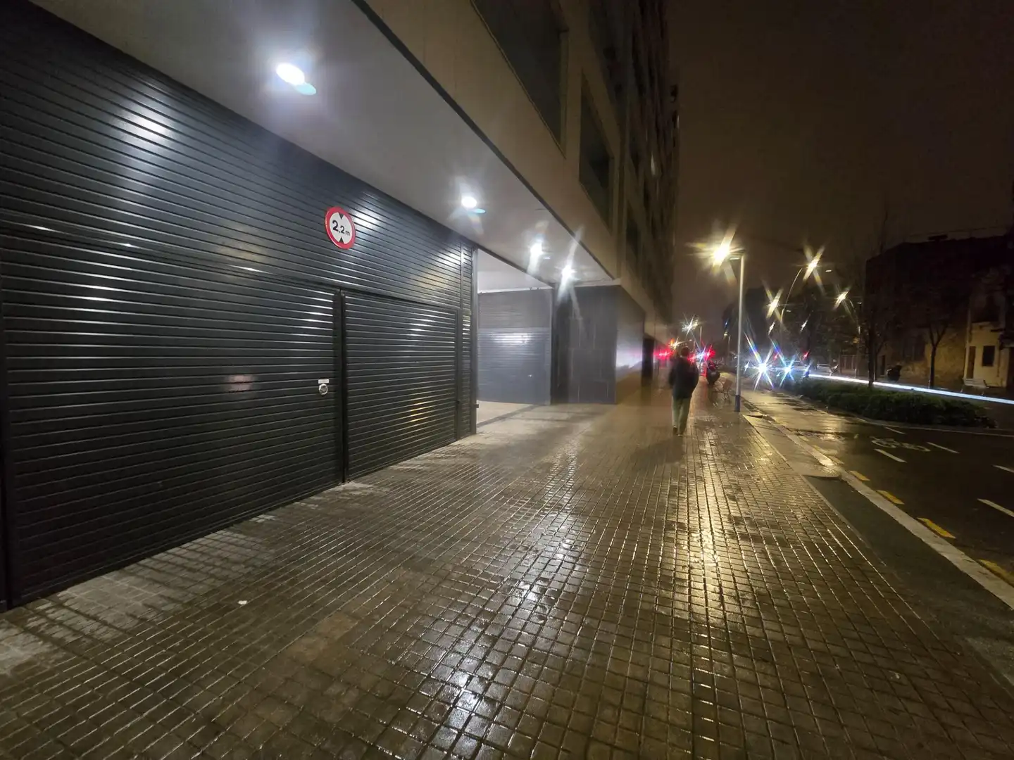 Vista exterior de Garaje de alquiler en Barcelona