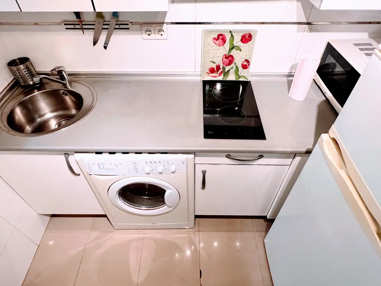 Kitchen of Ground floor for sale in Madrid  with Furnished and Washing machine