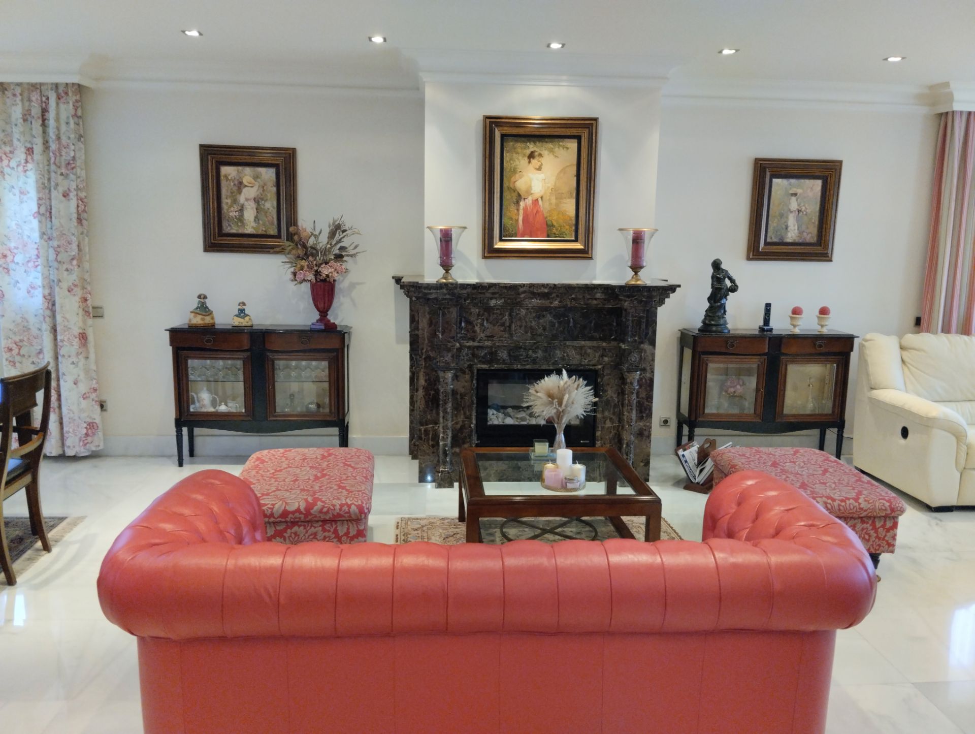 Living room of House or chalet for sale in El Escorial  with Air Conditioner, Heating and Private garden