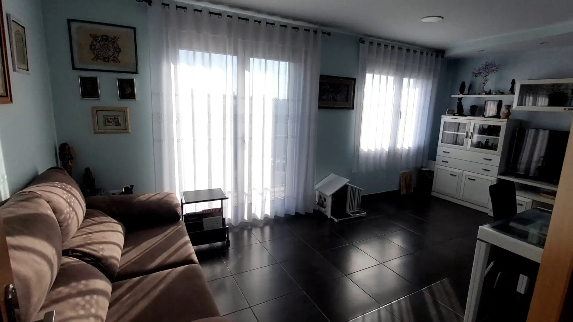 Sala d'estar de Pis en venda en Santa Margarida de Montbui amb Aire condicionat, Calefacció i Terrassa