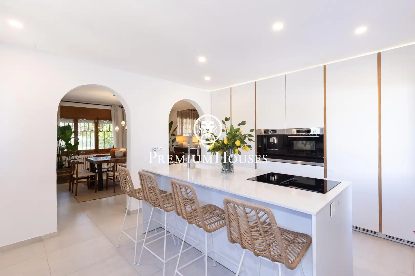 Cocina de Casa o chalet de alquiler en Cunit con Aire acondicionado, Calefacción y Jardín privado