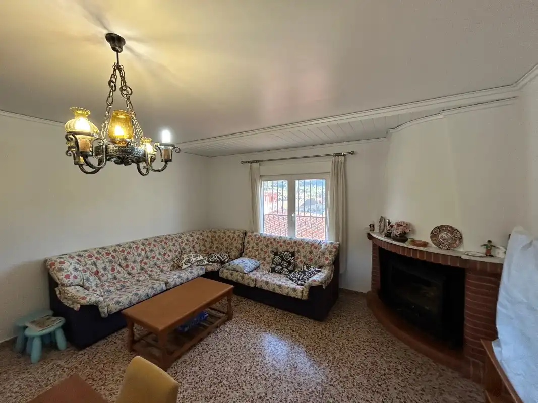Sala d'estar de Casa o xalet en venda en Gandia amb Aire condicionat, Jardí privat i Terrassa