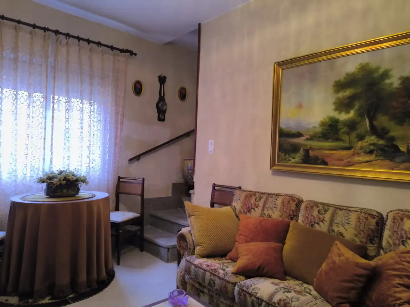 Sala de estar de Casa o chalet en venta en Pinseque con Jardín privado, Amueblado y Horno