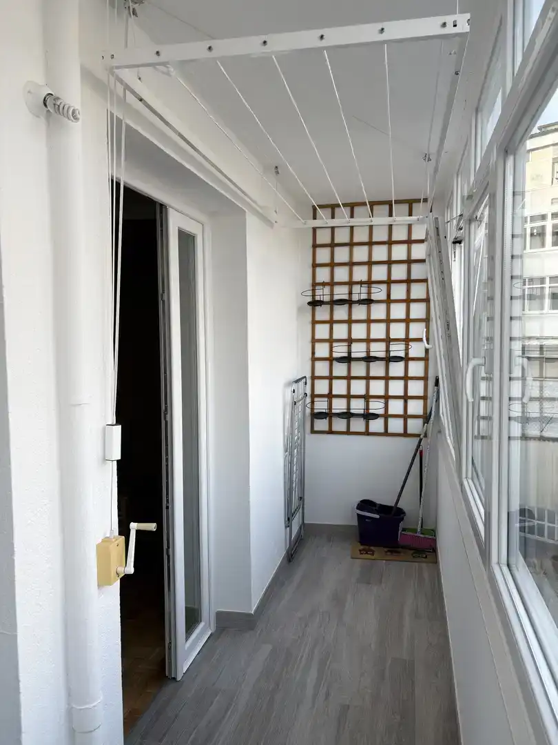 Balcony of Flat for rent in A Milagrosa