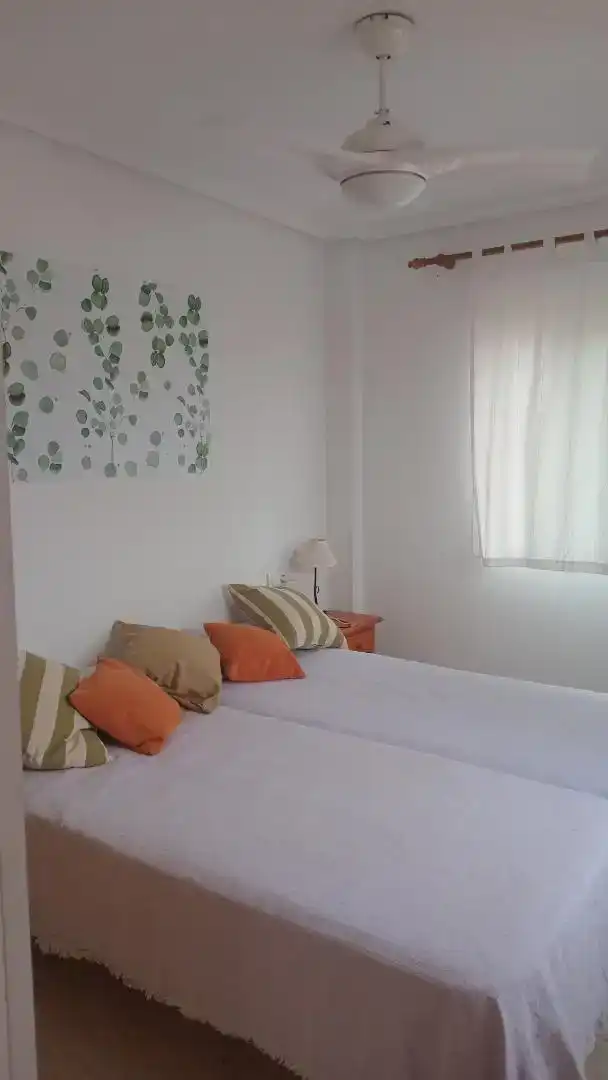 Habitación de Ático de alquiler en Vera con Aire acondicionado, Jardín privado y Piscina