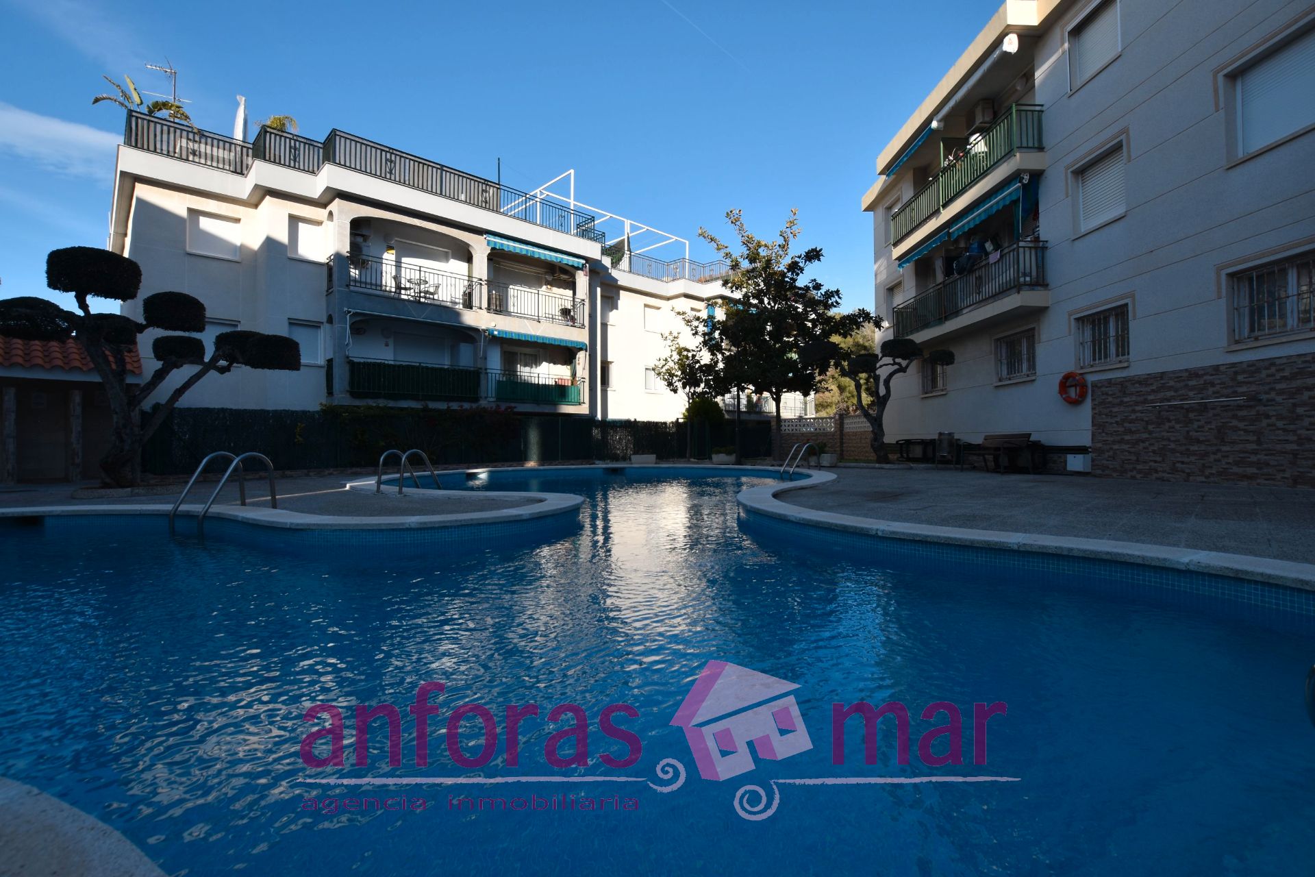 Swimming pool of Attic for sale in Torredembarra  with Air Conditioner, Heating and Terrace