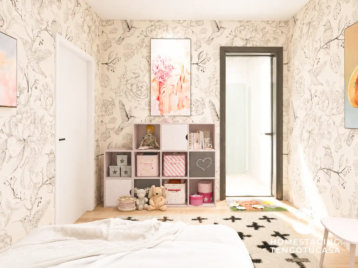 Bedroom of Flat for sale in Madrid