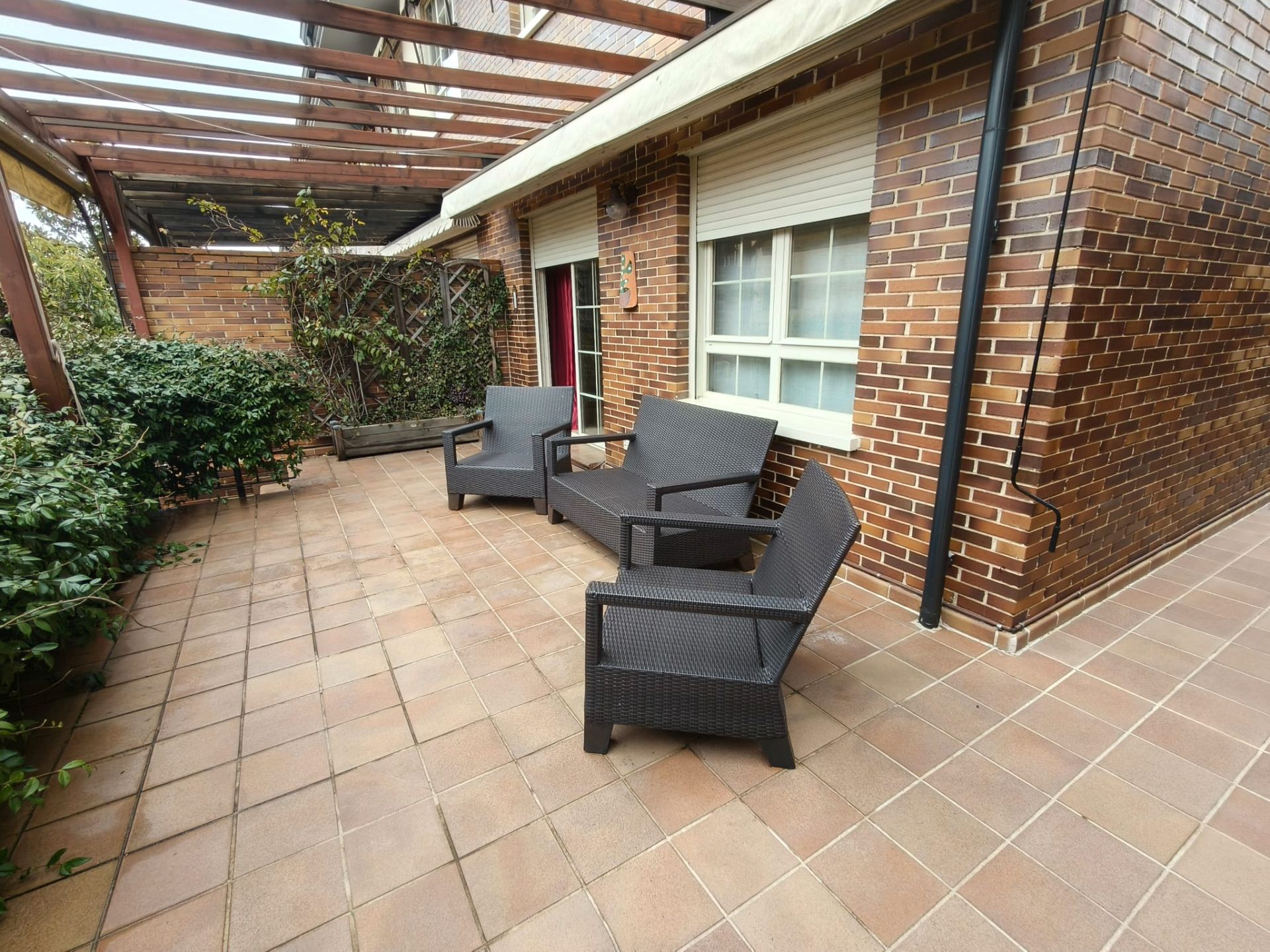 Terrace of Single-family semi-detached for sale in Boadilla del Monte  with Air Conditioner, Heating and Private garden