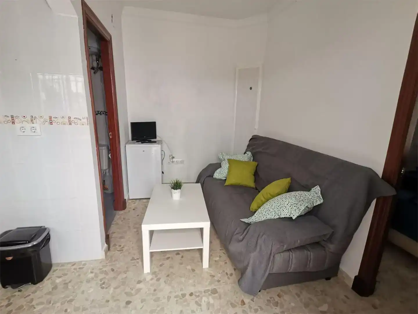 Sala d'estar de Apartament de lloguer en Rota amb Moblat
