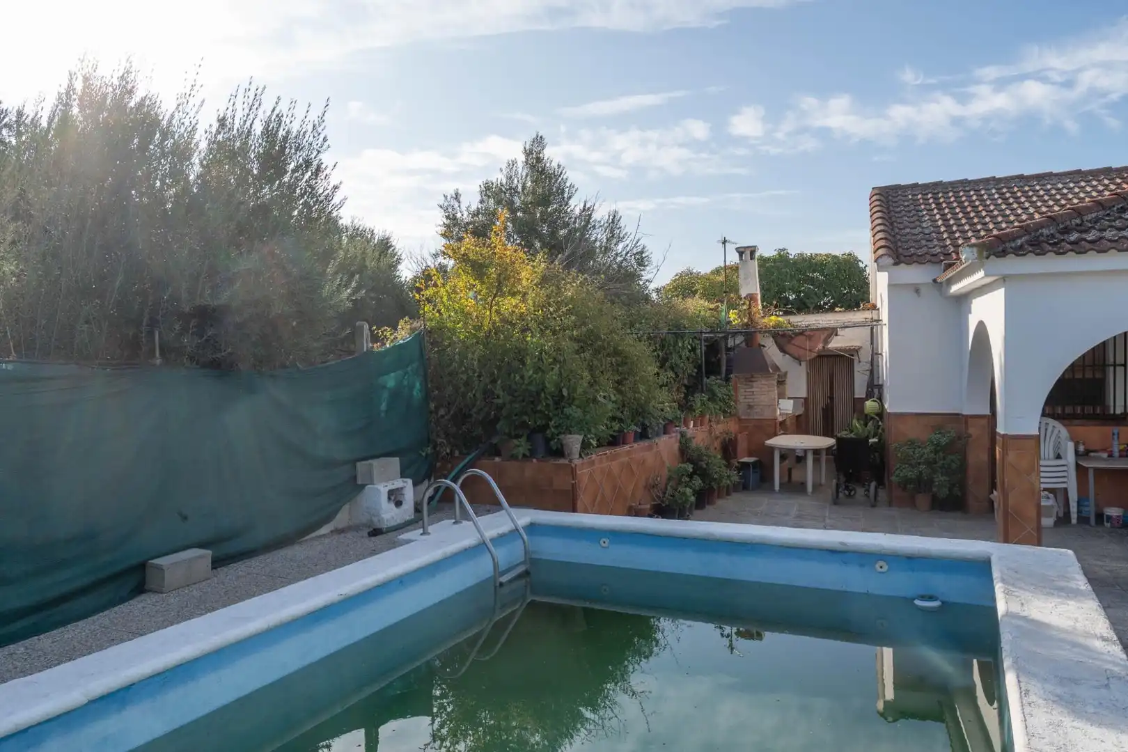 Schwimmbecken von Country house zum Verkauf in Las Gabias mit Privatgarten, Terrasse und Abstellraum