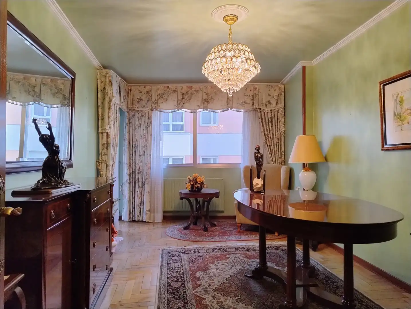 Dining room of Flat for sale in Lugo Capital  with Furnished