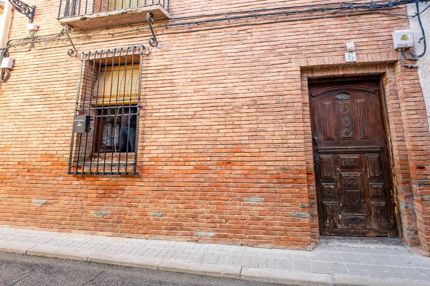 Vista exterior de Casa o chalet en venta en Paniza con Calefacción, Jardín privado y Terraza