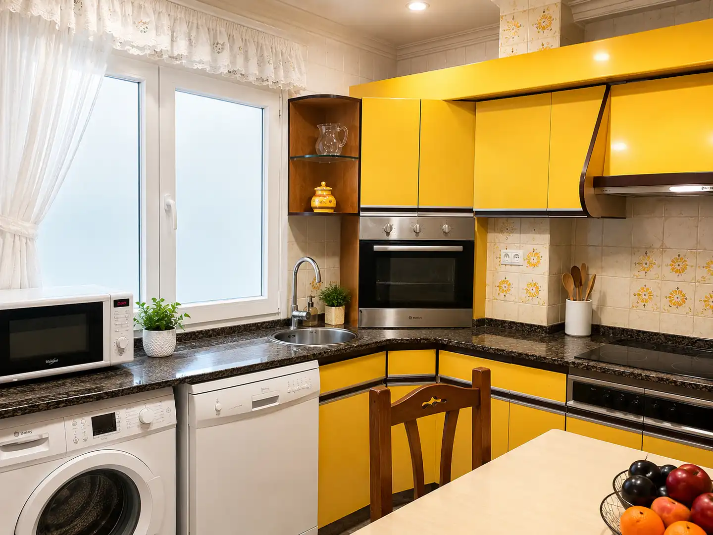 Cocina de Piso de alquiler en Santander con Calefacción, Amueblado y Horno