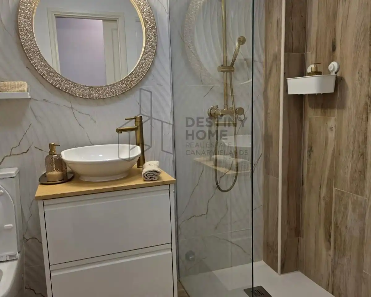 Baño de Apartamento en venta en Pájara con Aire acondicionado, Jardín privado y Piscina comunitaria
