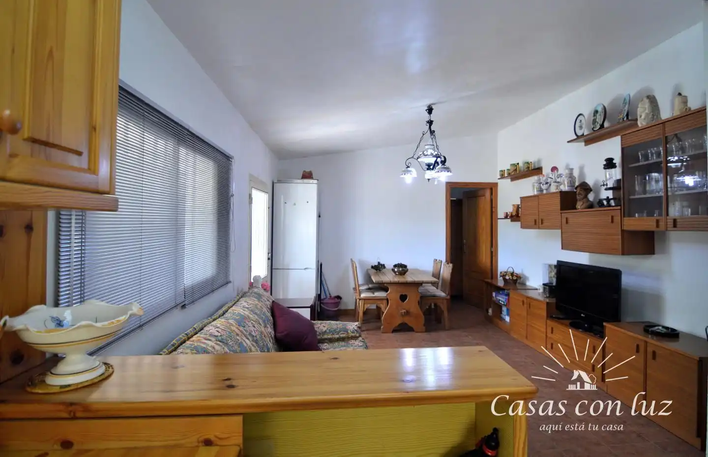Sala de estar de Finca rústica en venta en Zaragoza con Aire acondicionado, Jardín privado y Amueblado