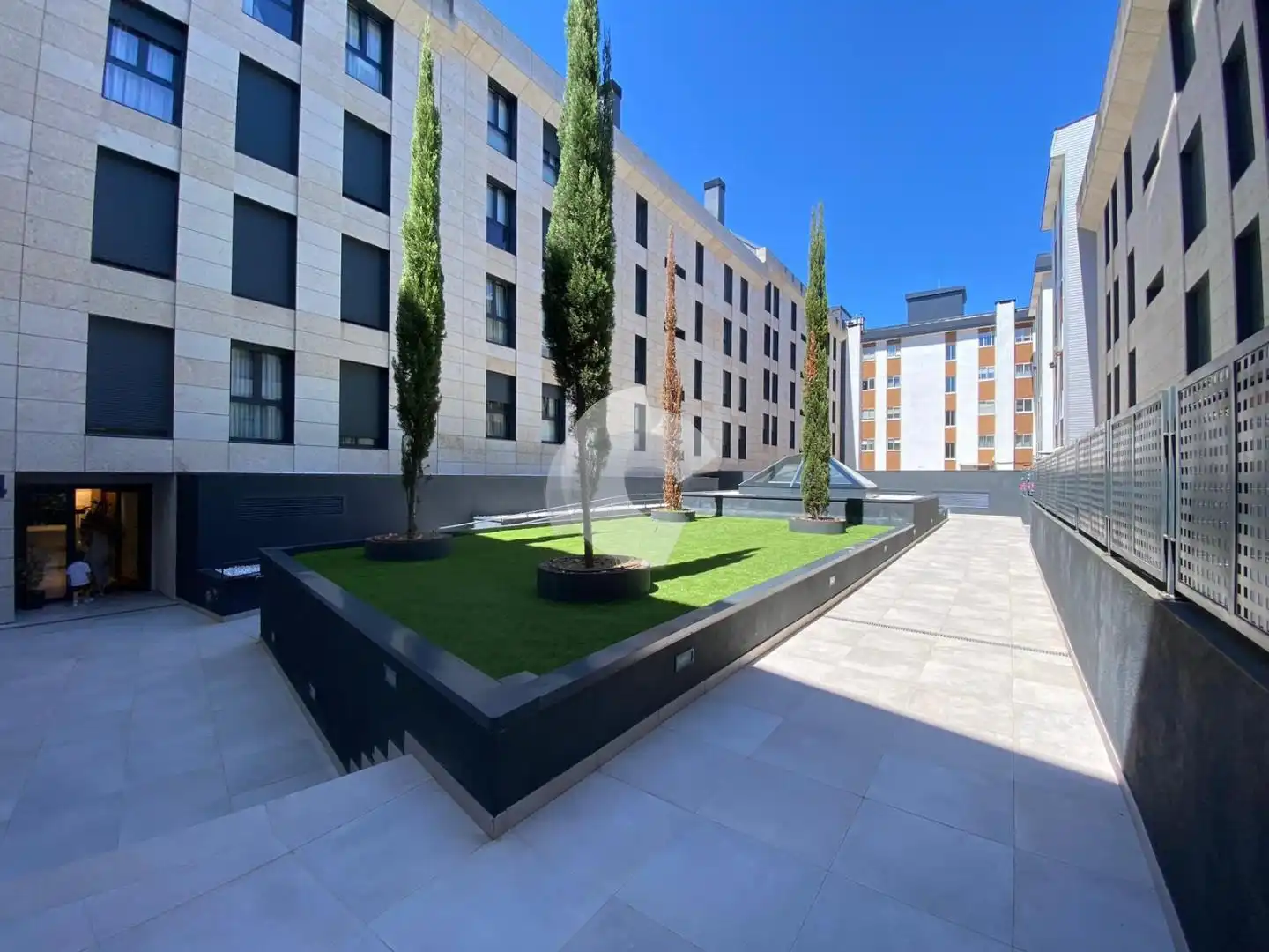 Terrace of Flat for sale in Vigo   with Heating, Storage room and Swimming Pool