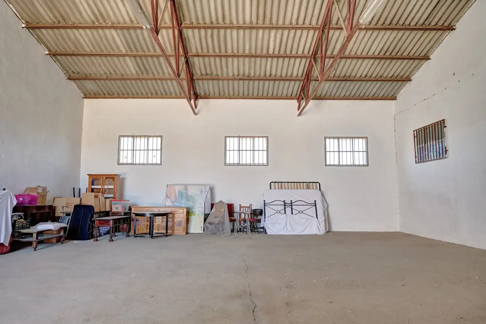 Vista exterior de Nave industrial en venta en Villafranca