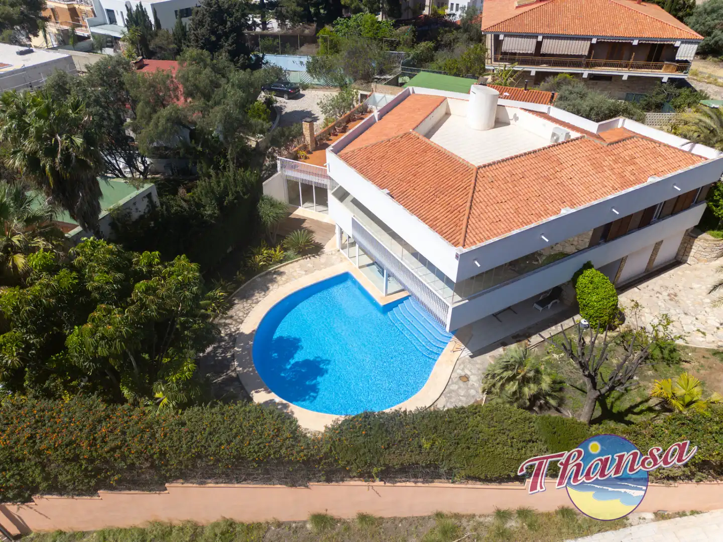 Piscina de Casa o chalet en venta en Alicante / Alacant con Aire acondicionado, Calefacción y Jardín privado