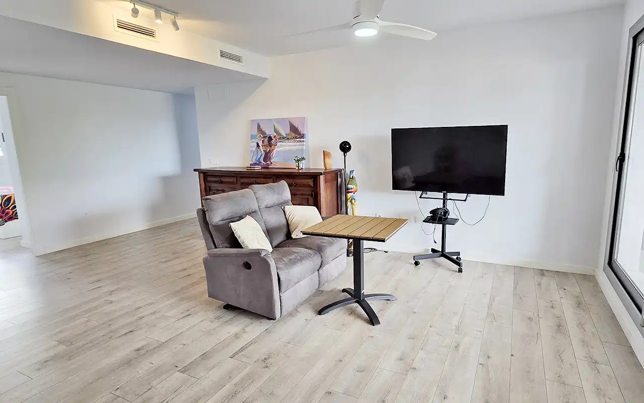 Sala de estar de Piso en venta en Torremolinos con Aire acondicionado, Calefacción y Terraza