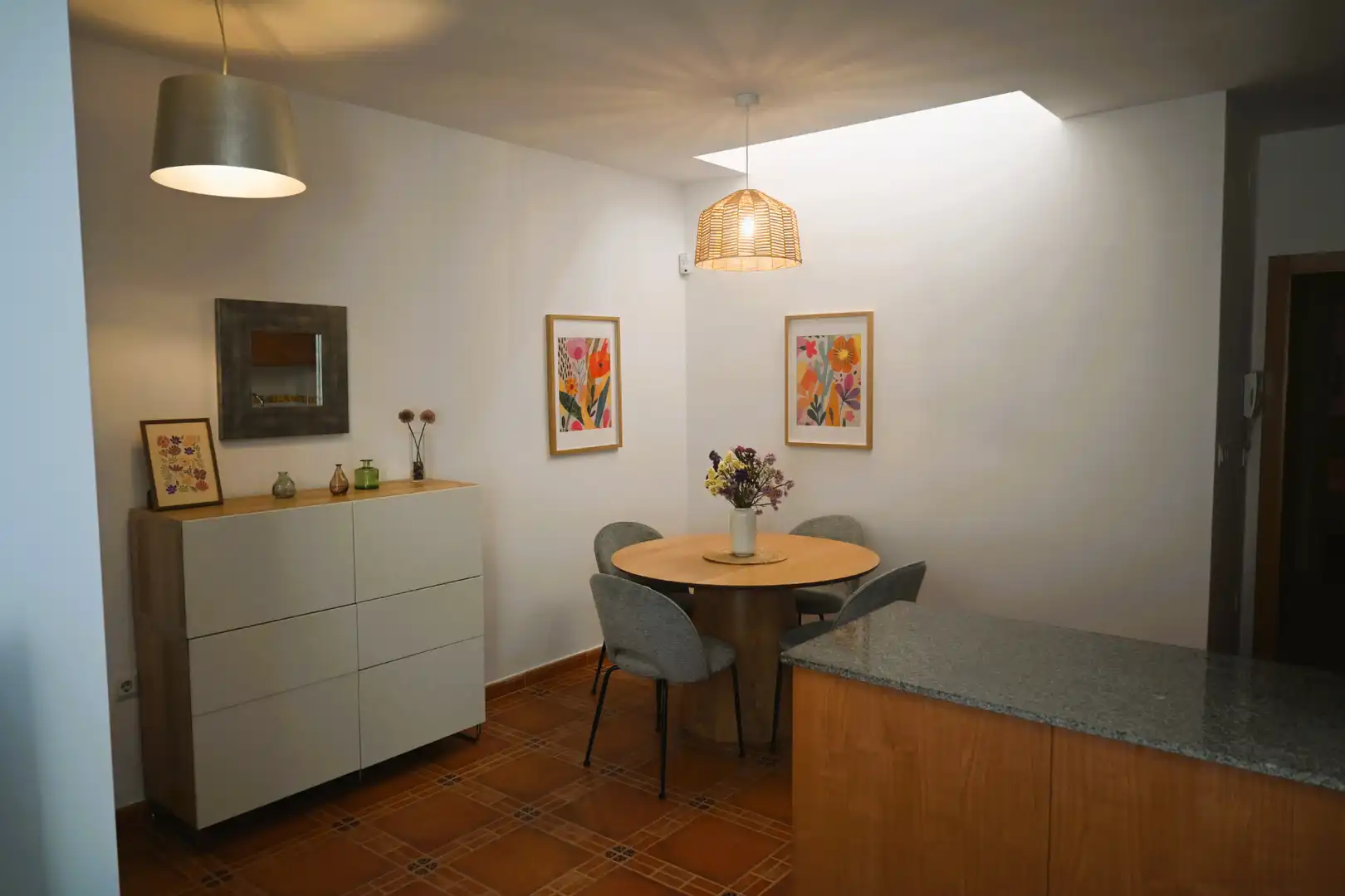 Comedor de Casa adosada de alquiler en Sagunto / Sagunt con Aire acondicionado, Calefacción y Terraza