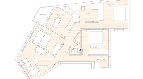 Foto 3 de Pis en venda a Arriagako Atea Kalea, Casco Viejo, Vitoria - Gasteiz