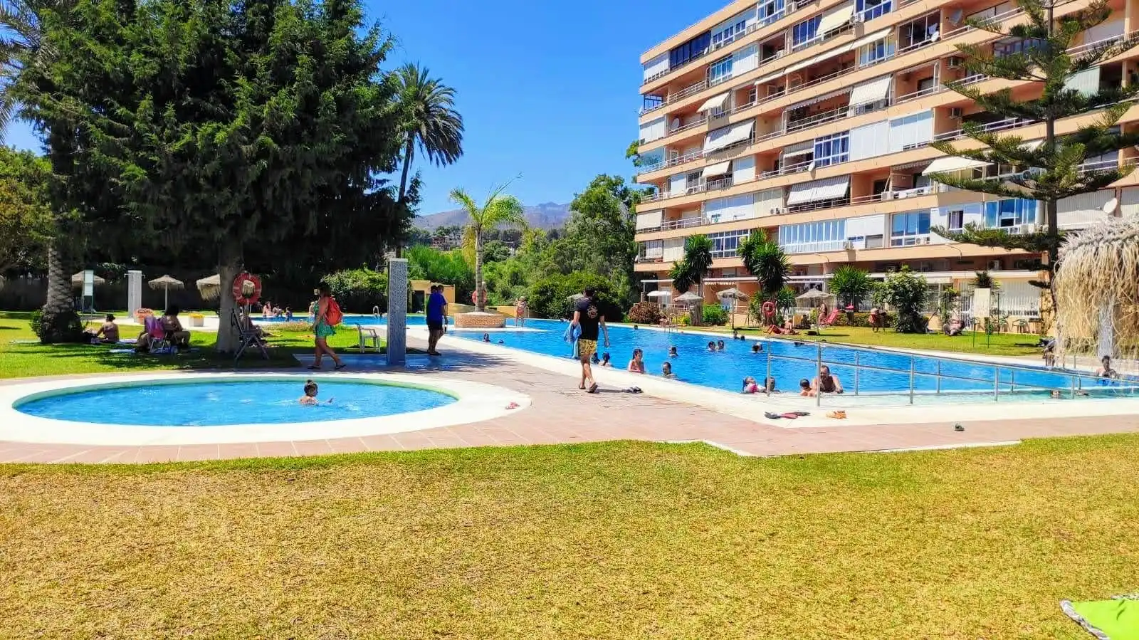 Swimming pool of Ground floor for sale in Torremolinos  with Private garden, Terrace and Community pool