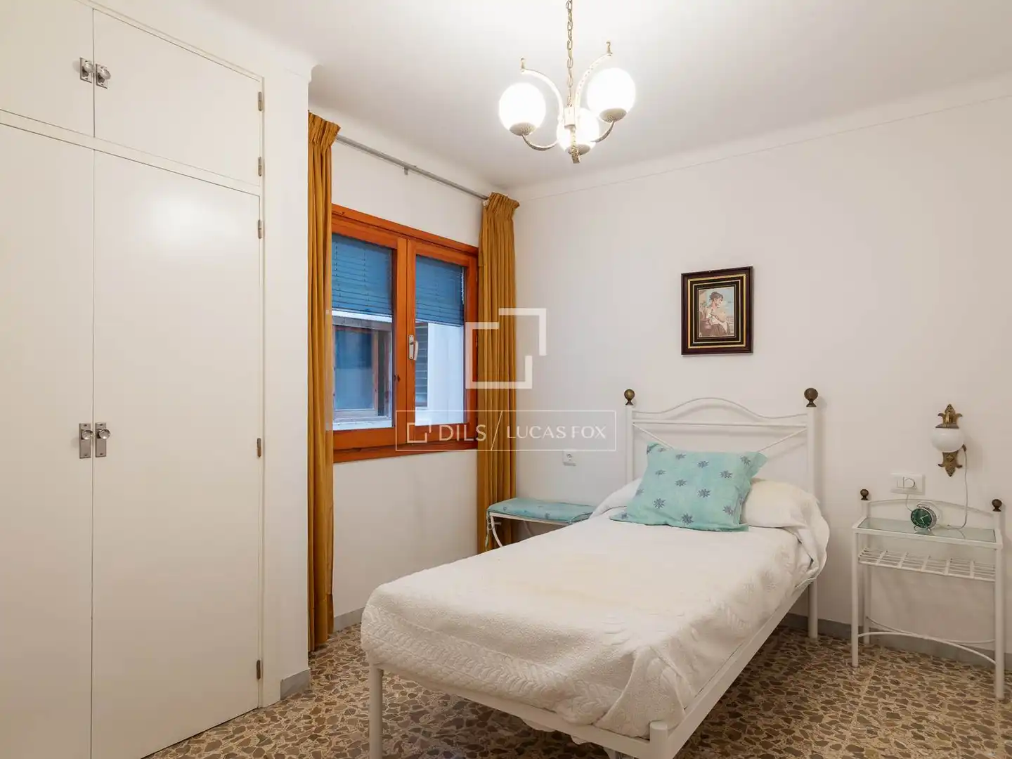 Bedroom of Flat for sale in Eivissa  with Air Conditioner, Terrace and Furnished