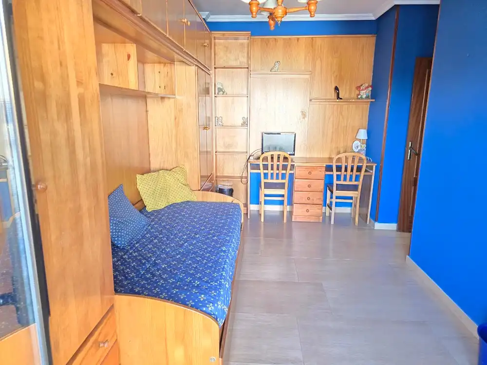 Schlafzimmer von Wohnung zum Verkauf in Brozas mit Klimaanlage, Terrasse und Möbliert