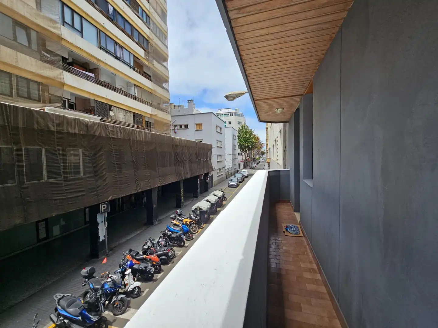 Vista exterior de Piso de alquiler en Las Palmas de Gran Canaria con Aire acondicionado, Parquet y Balcón