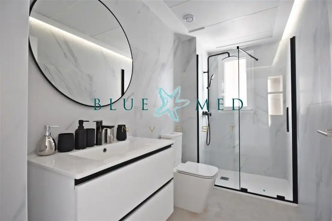 Baño de Casa o chalet en venta en Mazarrón con Calefacción, Jardín privado y Terraza
