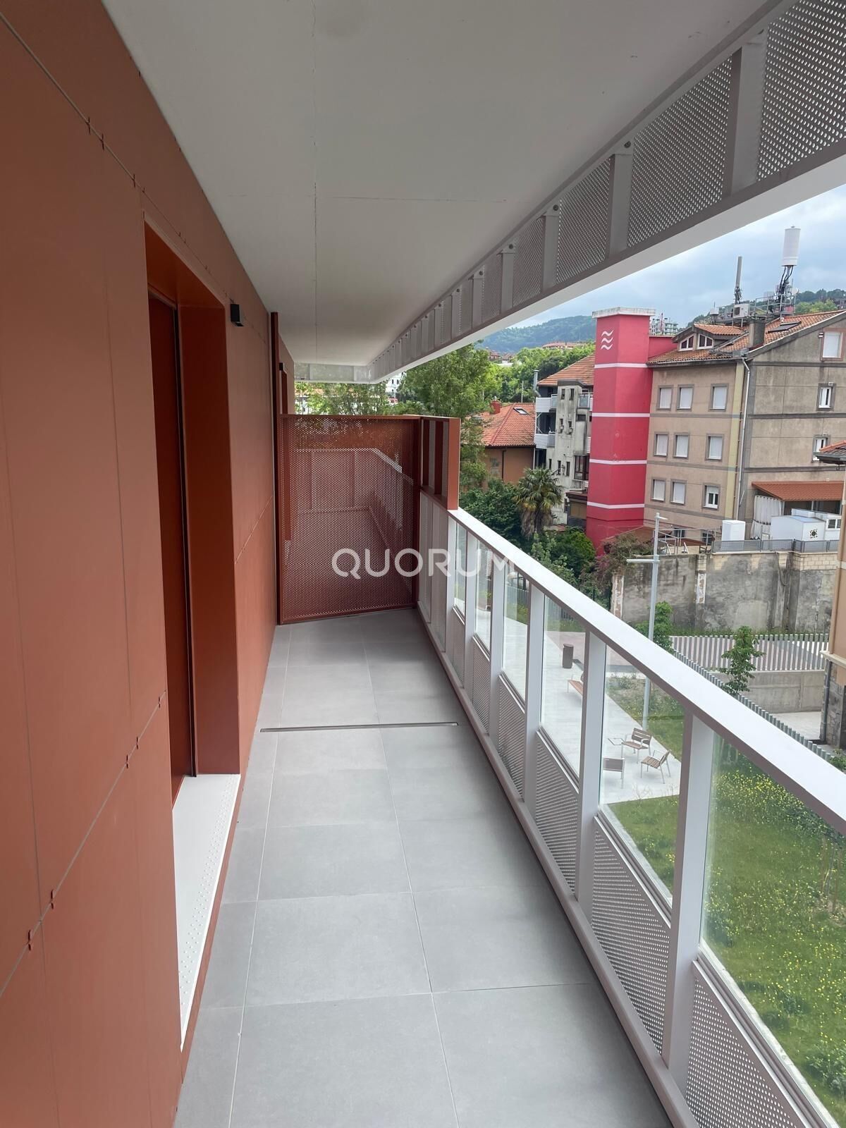 Balcony of Flat for sale in Bilbao   with Heating, Terrace and Storage room
