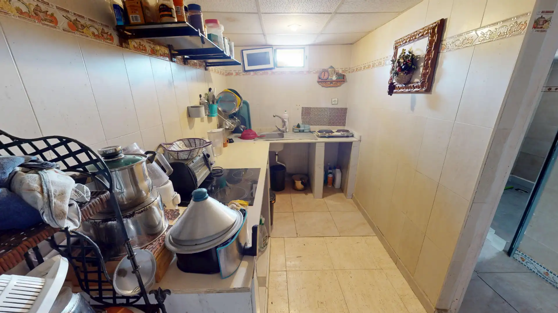 Kitchen of Detached homes for sale in Elche / Elx  with Air Conditioner, Terrace and Storage room