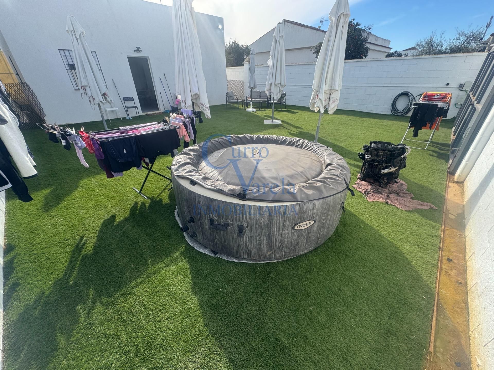 Jardí de Finca rústica en venda en Dos Hermanas amb Aire condicionat i Jardí privat