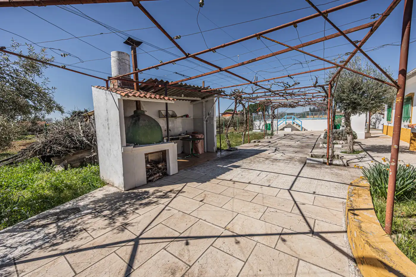 Jardí de Casa o xalet en venda en Estremera amb Calefacció, Jardí privat i Piscina