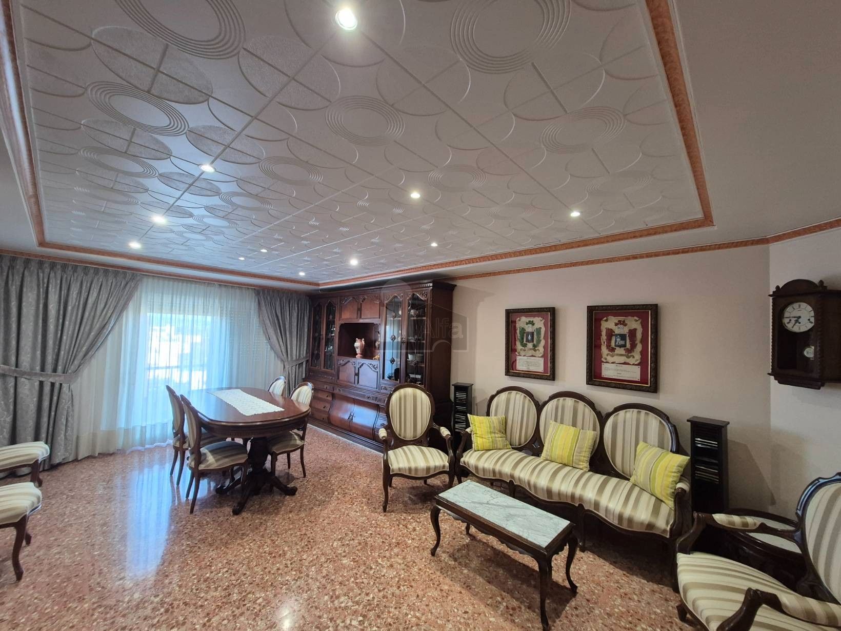 Sala de estar de Piso de alquiler en Algemesí con Amueblado, Horno y Lavadora